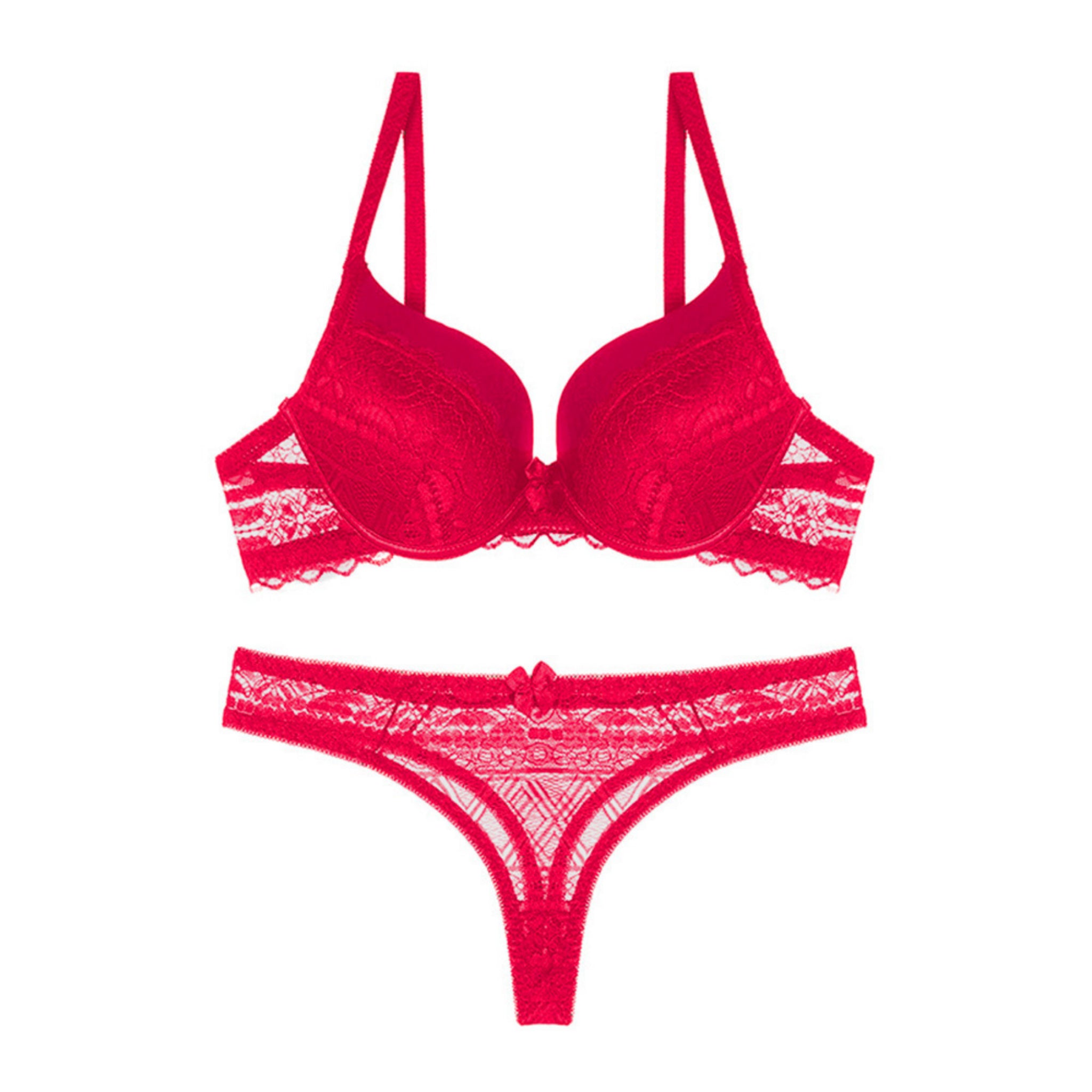 Women Full Coverage Heavily Paddded Lingerie Set