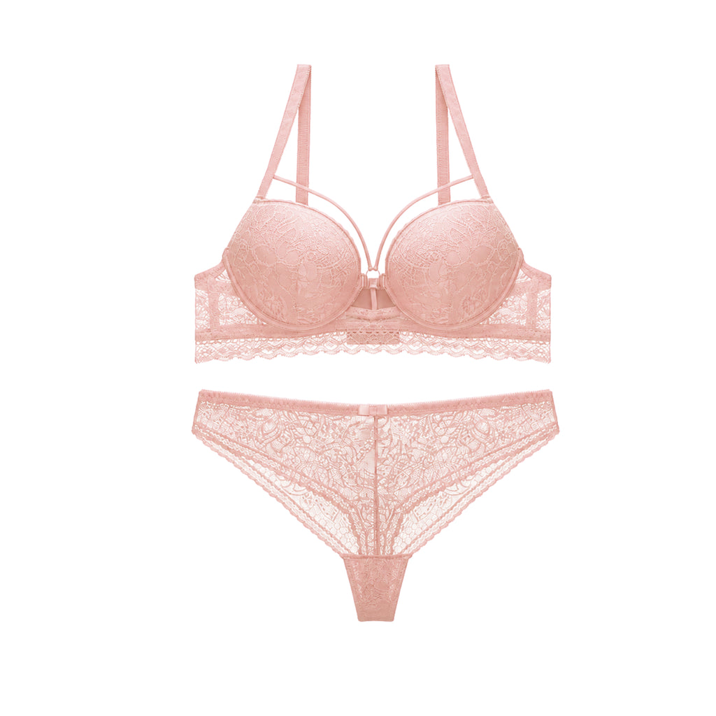 Self-Designe Heavily-Padded Lingerie Set