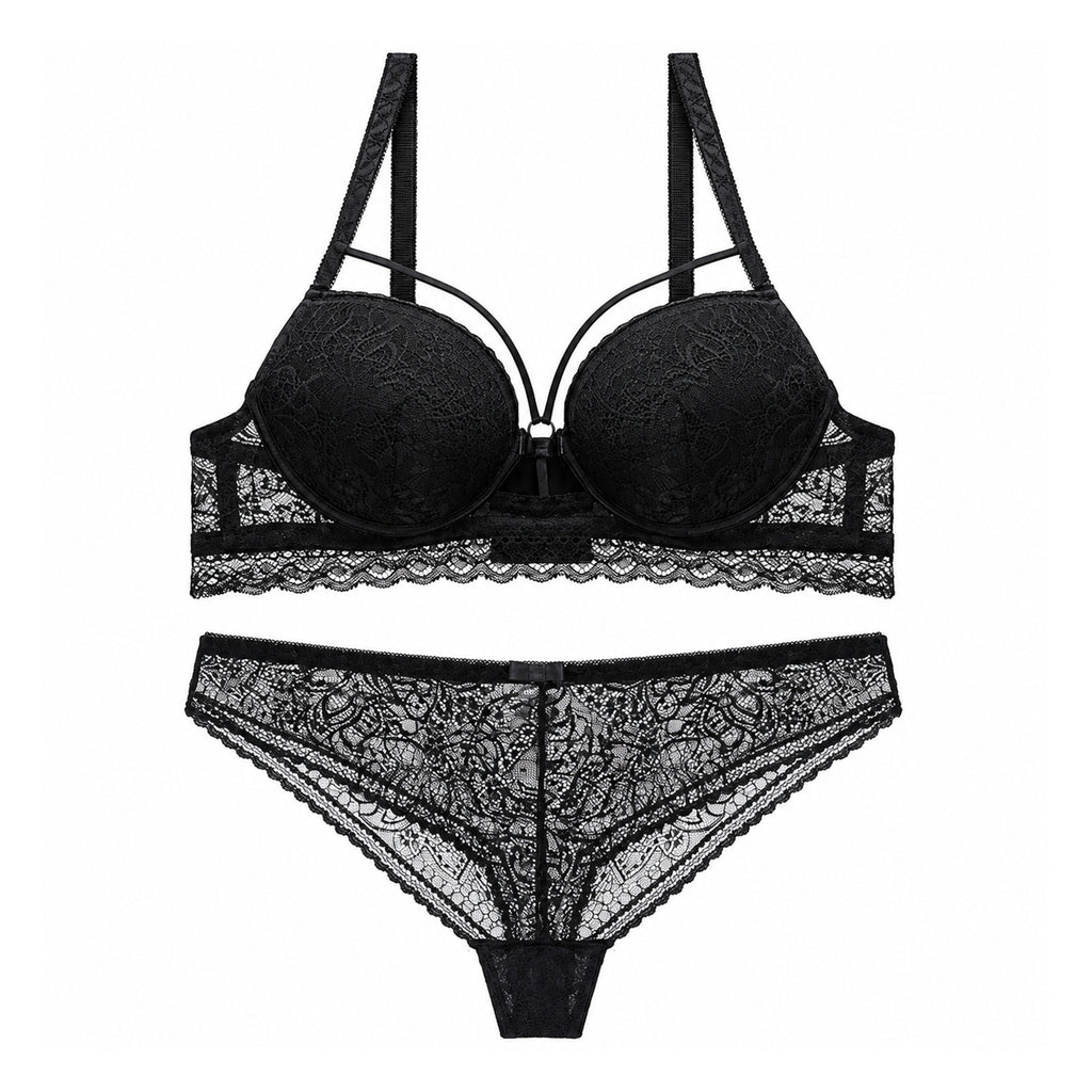 Self-Designe Heavily-Padded Lingerie Set