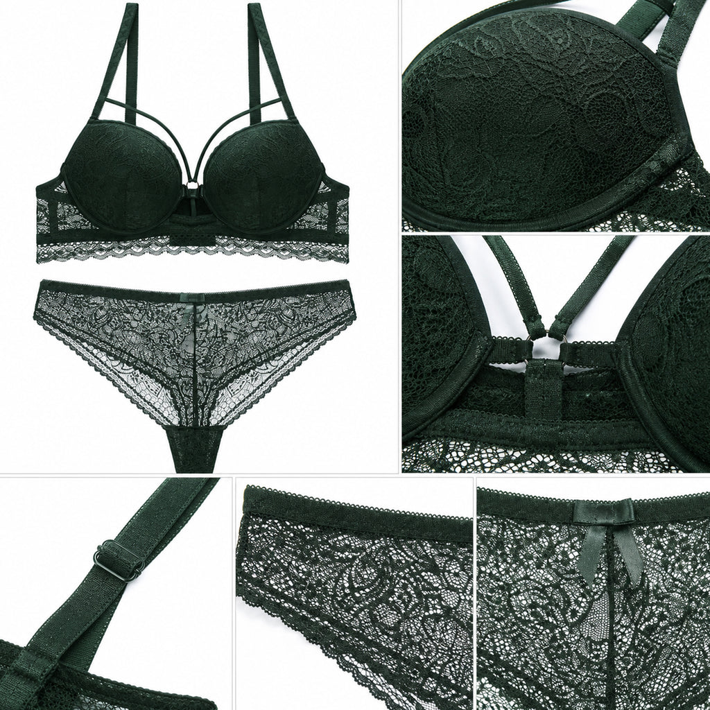 Self-Designe Heavily-Padded Lingerie Set