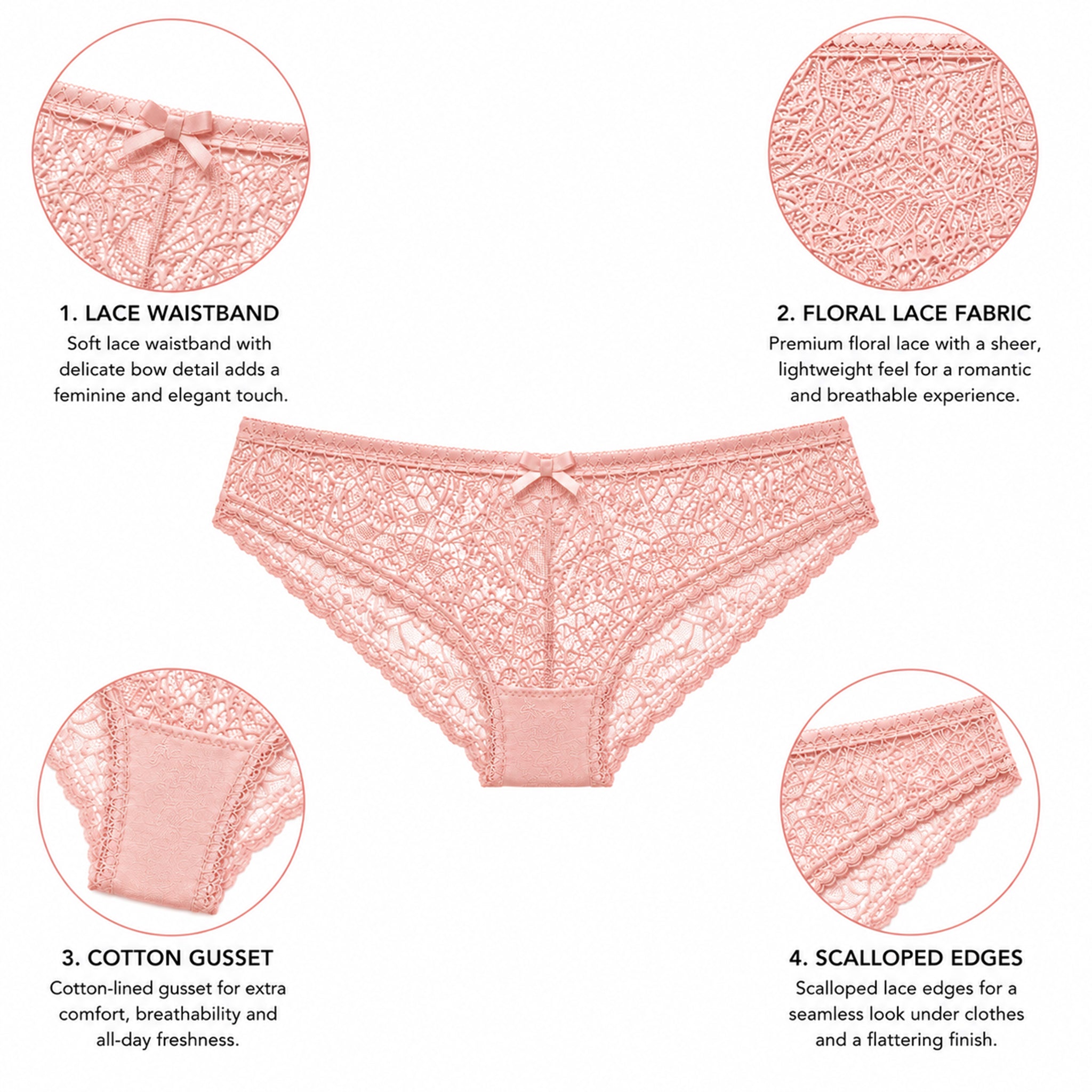 Self-Designe Heavily-Padded Lingerie Set