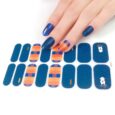 Semi Cured Nail Sticker Set – Quick & Easy Salon-Quality Manicures! Works with Any UV Lamp, Long-Lasting – Includes Nail File, prep pad, & Cuticle Stick. Pack of 3 Stickers.  Amazon.in: Beauty