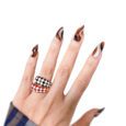 Buy Designer Black & Brown Nails – To Style Up Your Fingers