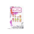 Buy Secret Lives Glossy Reusable Tips Design Fake Nails Set