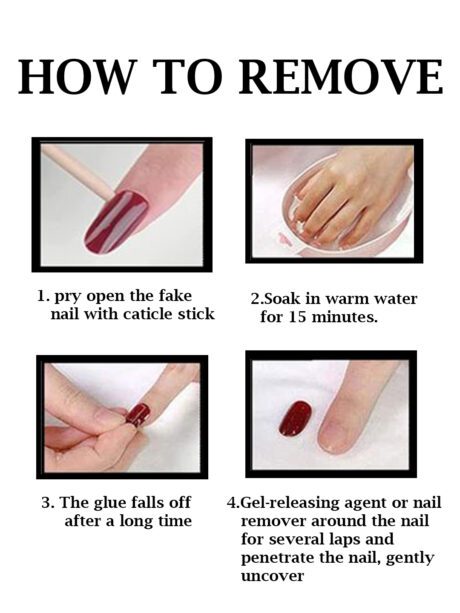 How to Remove Articial Nails