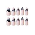 Best Long Lasting Pink Grey Black White Combo Designer Nail